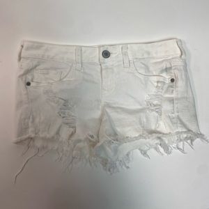 Express jean shorts, slightly worn, size 2, great quality